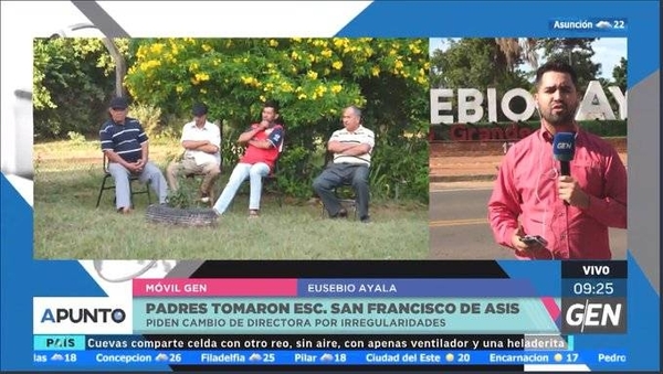 HOY / Padres tomaron Esc. San Francisco de Asís