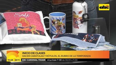 Hacer carátulas y rótulos, el rubro de la temporada - Media mañana - ABC Color