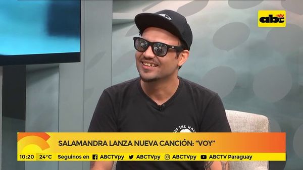Salamandra lanza nueva canción: “Voy” - Media mañana - ABC Color