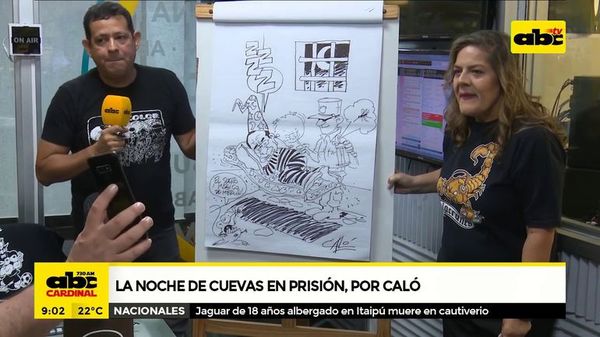 “La noche” de Cuevas en prisión por Caló - ABC Noticias - ABC Color
