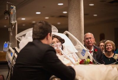 Se casó horas antes de morir