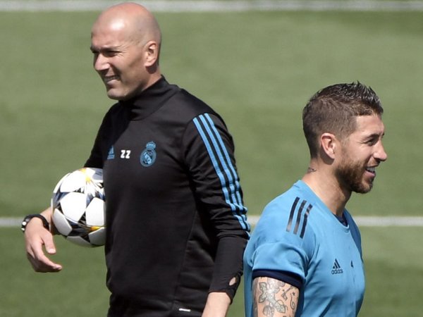 Zidane defiende el sueño olímpico de Sergio Ramos