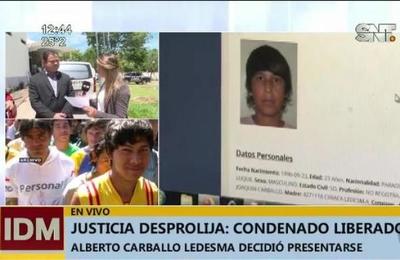 Justicia desprolija: condenado salió de prisión 5 años antes - SNT