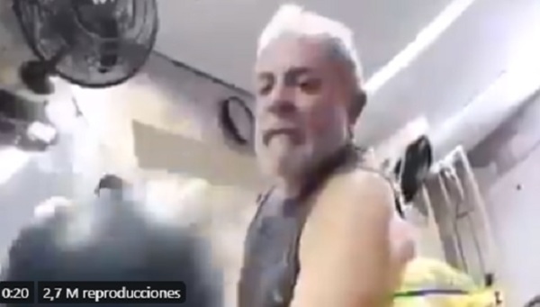 Lula entrenó "al estilo Rocky" antes de salir de la cárcel