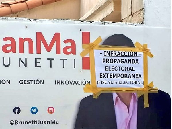 Intervienen propaganda electoral extemporánea