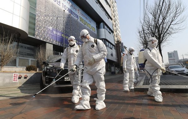 Corea del Sur se convierte en nuevo frente de la epidemia de coronavirus