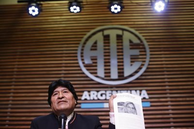 Evo Morales apunta a EEUU por inhabilitación de su candidatura