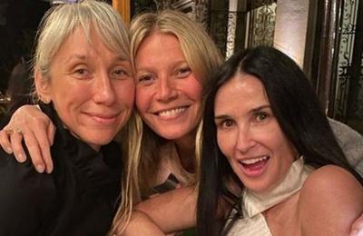 Gwyneth Paltrow prohibió el uso de maquillaje en una fiesta que organizó para sus amigas - C9N