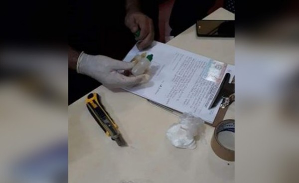 Detenida por intentar meter droga a penitenciaría
