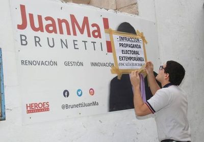 Fiscalía notifica a precandidatos por propaganda extemporánea - Nacionales - ABC Color