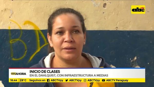 Inicio de clases: Arranque de clases con infraestructura a medias en el Dahlquist - ABC Noticias - ABC Color