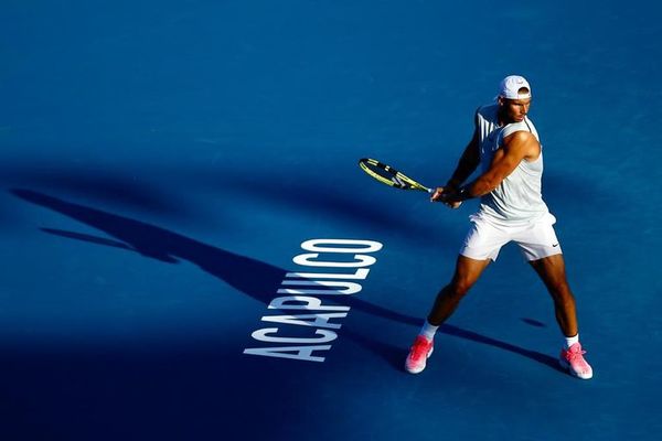 Rafael Nadal entrena en Acapulco - Tenis - ABC Color