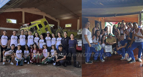 LEJOS DE FESTEJOS DESENFRENADOS, ESTUDIANTES DE ITAPÚA CELEBRAN SU UPD HACIENDO DONACIONES