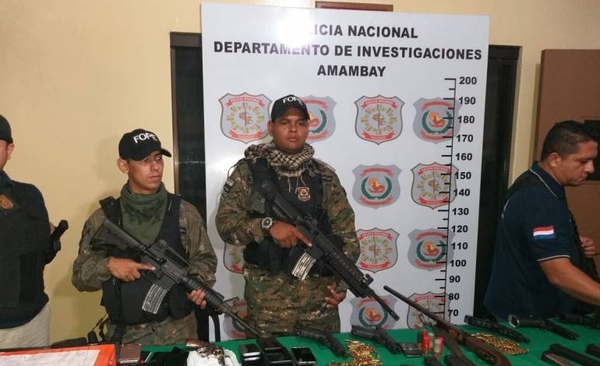 HOY / Pedro Juan: 10 detenidos, 19 casas allanadas y varias armas incautadas