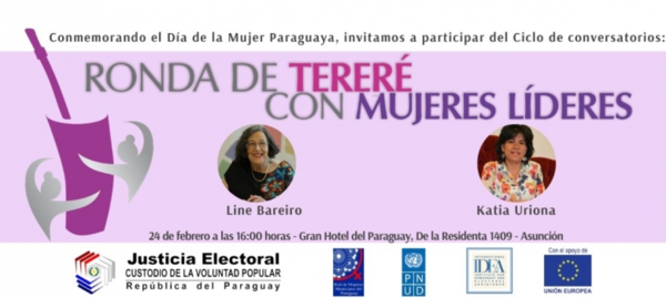 Invitan a una 'Ronda de Tereré: Mujeres, Liderazgo y Participación Política'
