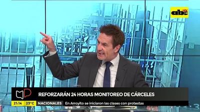 Reforzarán 24 horas monitoreo de cárceles - Mesa de Periodistas - ABC Color