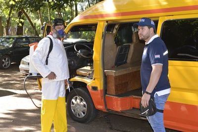 Transportes escolares pasan por inspección - ABC en el Este - ABC Color