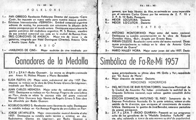 HOY / Figuras destacadas de la radiofonía nacional