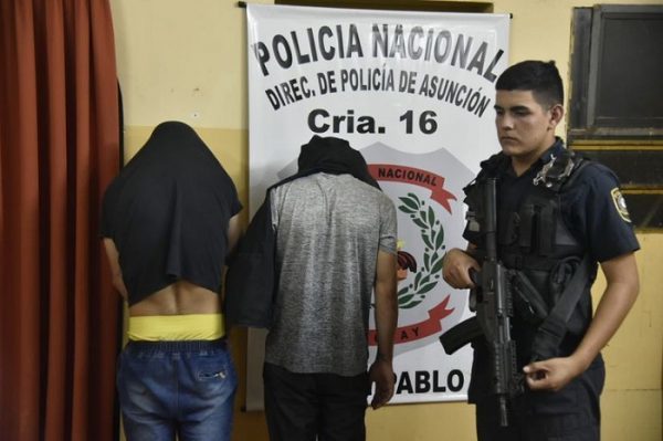 Detienen a asaltantes y recuperan parte de lo robado en Asunción
