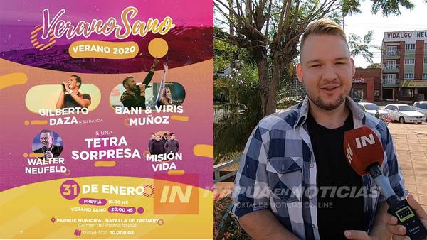 ARRANCAN ACTIVIDADES DE “VERANO SANO” EN CARMEN DEL PARANÁ