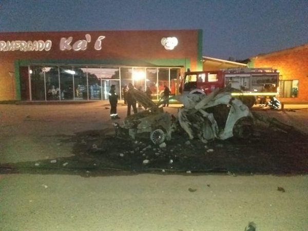 Fatal accidente de tránsito en Loma Plata, Chaco: vehículo se incendió y víctima pereció calcinada - ADN Paraguayo