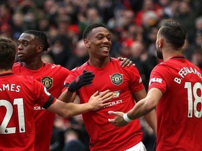 El United golea al Watford