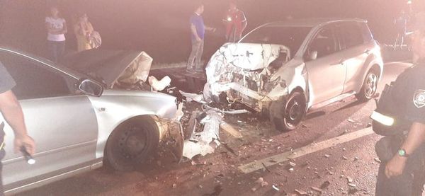Choque frontal arroja seis heridos en Arroyos y Esteros - Nacionales - ABC Color