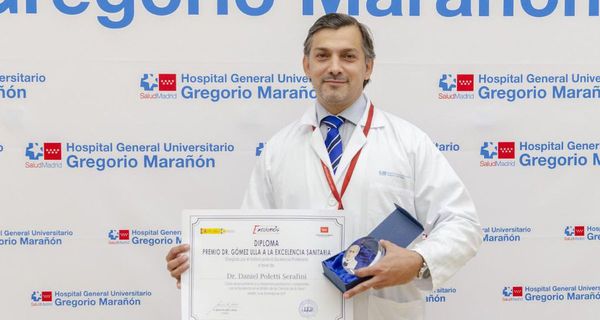 Médico paraguayo fue galardonado por su excelencia en España