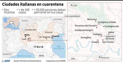 El norte de Italia en cuarentena por expansión de casos de coronavirus - Internacionales - ABC Color