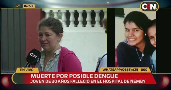 Investigan negligencia en muerte de joven con cuadro de dengue