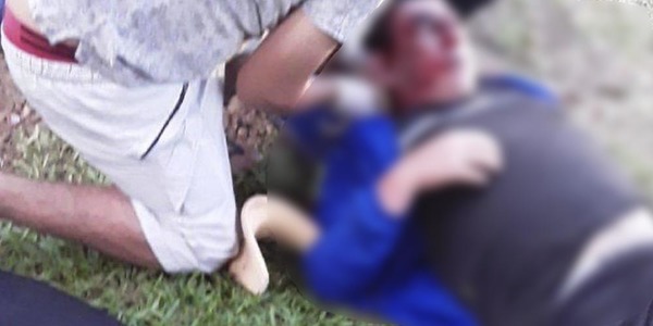 DEFENDIENDO A SU MADRE, UN SUBOFICIAL Y SU HERMANO GOLPEARON A SU PADRASTRO. Una mujer de 60 años pidio auxilio a sus hijos, cuando su concubino la agredía físicamente. Estos llegaron a defender a su madre, entre ellos un Suboficial de la Policial Nacion