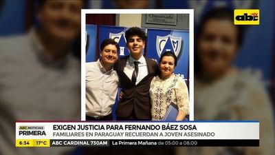 Exigen justicia para Fernando Báez Sosa - ABC Noticias - ABC Color