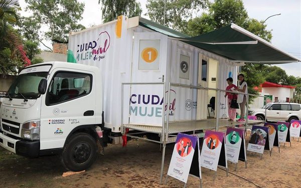 Ciudad Mujer Móvil llegará mañana a Alto Paraná