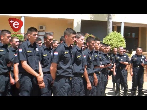 COLEGIO DE LA POLICIA NACIONAL EN ITAPÚA RECIBE A 250 NUEVOS ASPIRANTES