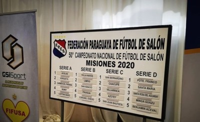Franco y Minga compartirán el Grupo D