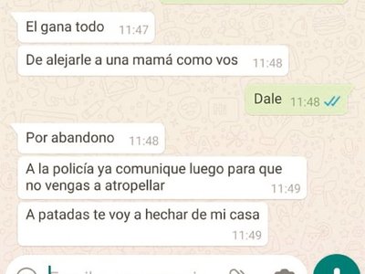 Denunció que su ex le garroteó