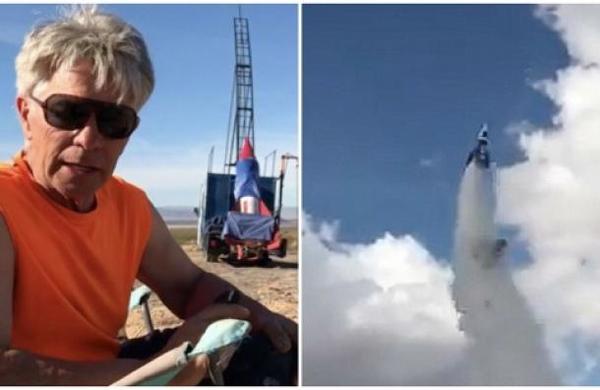 Aventurero murió al estrellar su cohete en una prueba para demostrar que la Tierra es plana - C9N