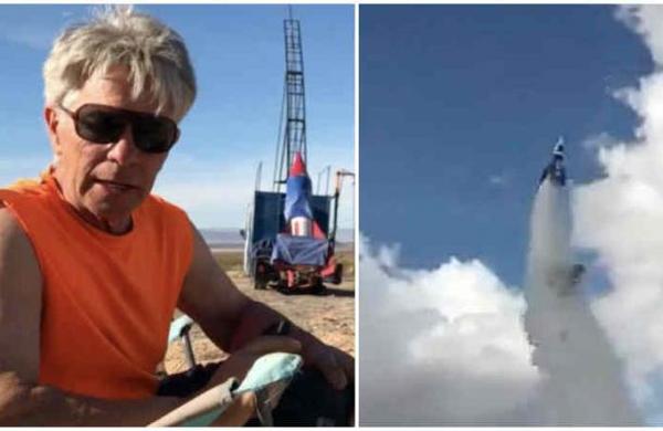 Aventurero murió al estrellar su cohete en una prueba para demostrar que la Tierra es plana - SNT