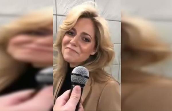 La increíble voz de una mujer que se atrevió a cantar 'Shallow' de Lady Gaga en un desafío en el metro - SNT