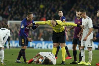 Mateu Lahoz es designado para el derbi entre Real Madrid y Barcelona