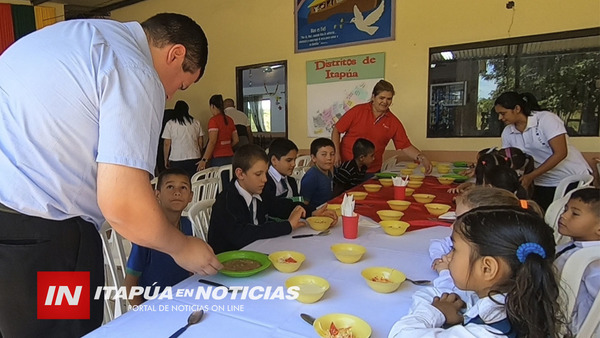 ARRANCA LA PROVISIÓN DE ALMUERZO ESCOLAR EN FRAM