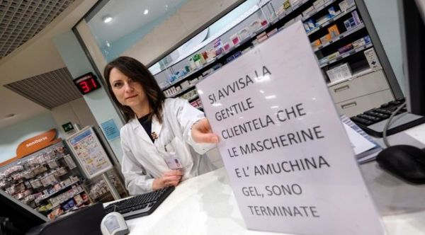Italia registra el primer caso de coronavirus en el sur