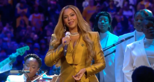 HOY / Beyoncé, JLo, Alicia Keys y Christina Aguilera rinden tributo a Kobe Bryant
