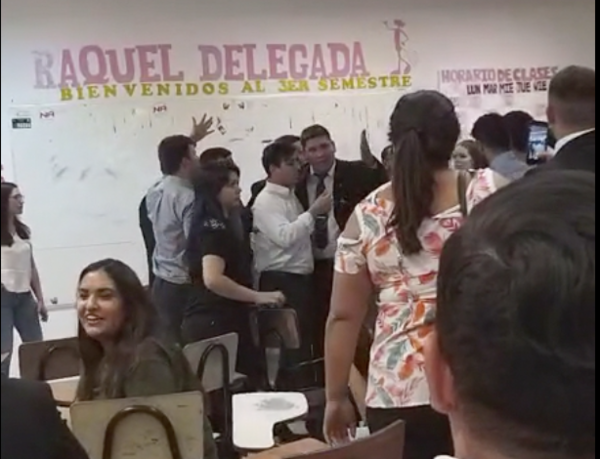 HOY / VIDEO | Hasta para elegir a delegados, en Derecho UNA recurren a la violencia