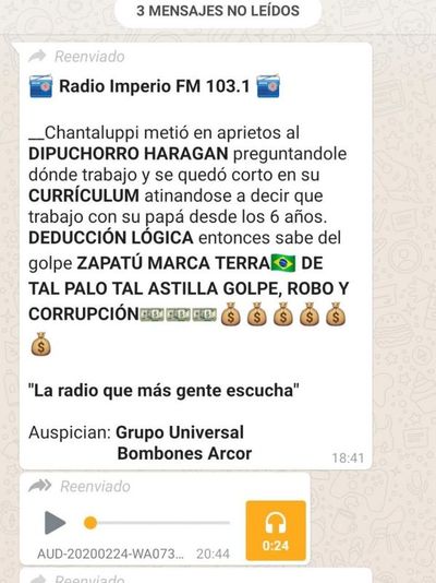 Utilizan nuestro propio Grupo para difamarnos