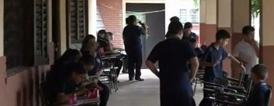 Iniciaron las clases a oscura | Noticias Paraguay