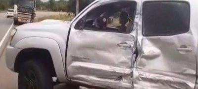 Violento choque termina en milagro | Noticias Paraguay