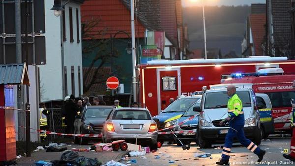 Alemania: hombre que atropelló a una multitud en desfile de carnaval dejó 52 heridos, 18 de ellos niños - ADN Paraguayo