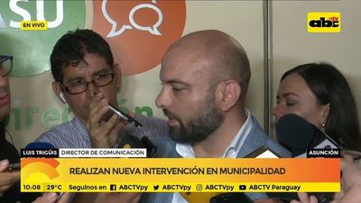 Realizan nueva intervención en municipalidad de Asunción - ABC Noticias - ABC Color