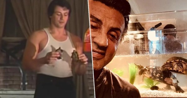 El actor de Rocky aún tiene a las tortuguitas del filme, que ya tienen 44 años